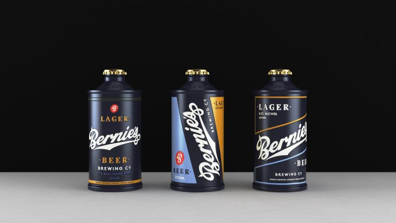 參見Bernies Brewing的驚人啤酒品牌和包裝(圖1)