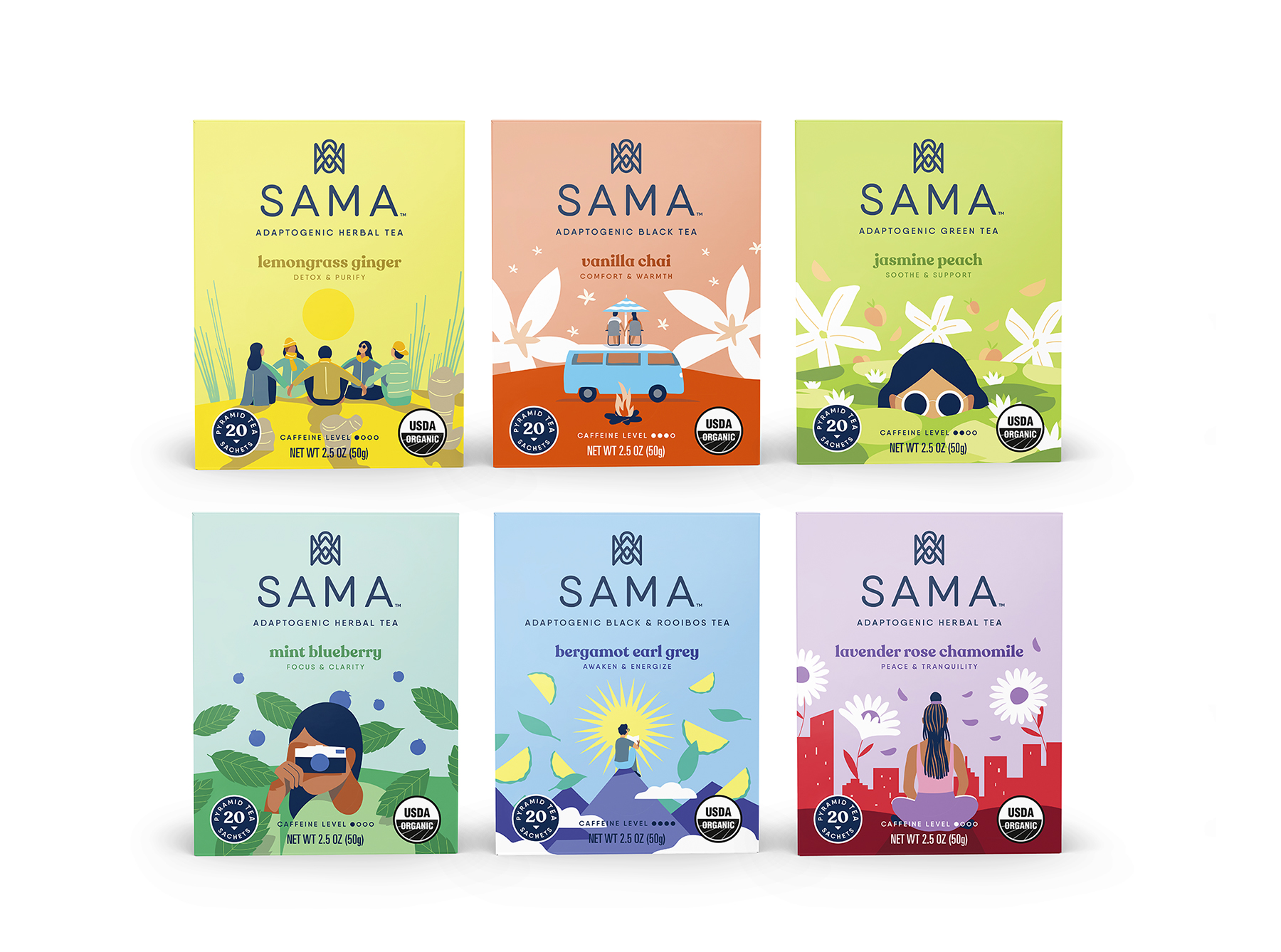 SAMA茶包裝設(shè)計(jì)參考(圖1)