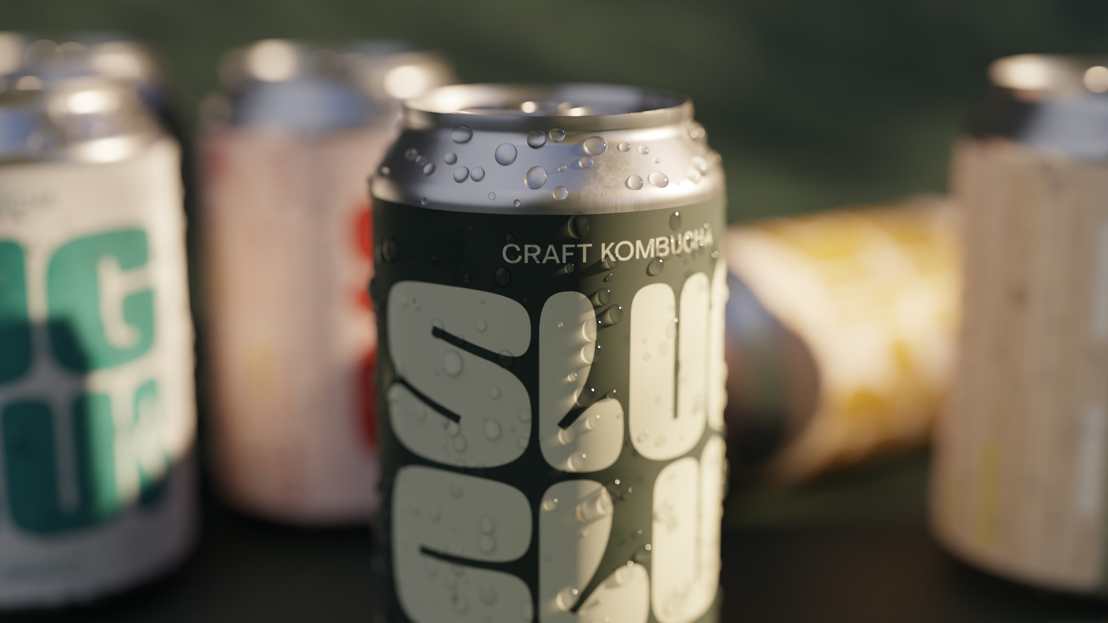 Slug Club康普茶飲料這樣包裝，創(chuàng)造出一種意想不到的精美美學(xué)(圖3)