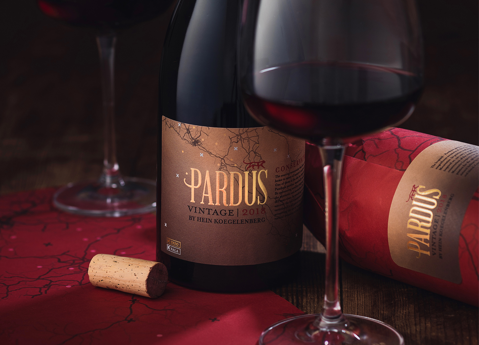 PARDUS葡萄酒包裝設(shè)計(jì)，讓豹子講述他們的故事(圖1)