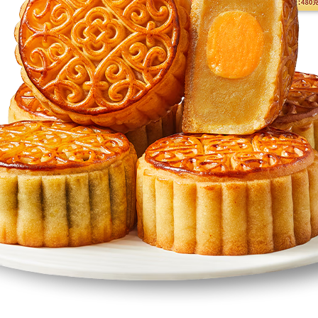 PANPAN FOODS 盼盼 花好月圓禮盒 水果多口味 480g 6枚裝包裝禮盒產(chǎn)品包裝創(chuàng)意設(shè)計欣賞(圖4)