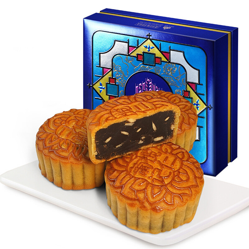 葡記 欖仁豆沙廣式月餅 720g 禮盒裝包裝禮盒產(chǎn)品包裝創(chuàng)意設計欣賞(圖2)