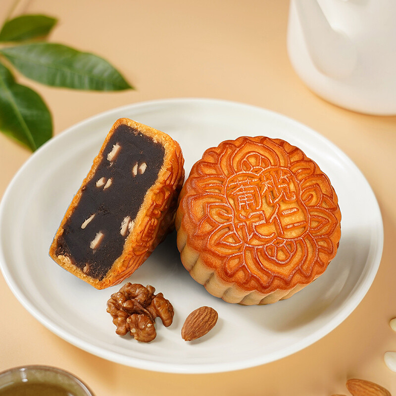 葡記 欖仁豆沙廣式月餅 720g 禮盒裝包裝禮盒產(chǎn)品包裝創(chuàng)意設計欣賞(圖3)