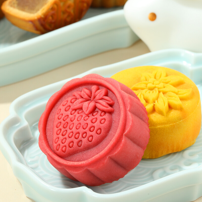weiziyuan 味滋源 月上好運(yùn) 廣式月餅禮盒  8餅8味 520g包裝禮盒產(chǎn)品包裝創(chuàng)意設(shè)計(jì)欣賞(圖5)