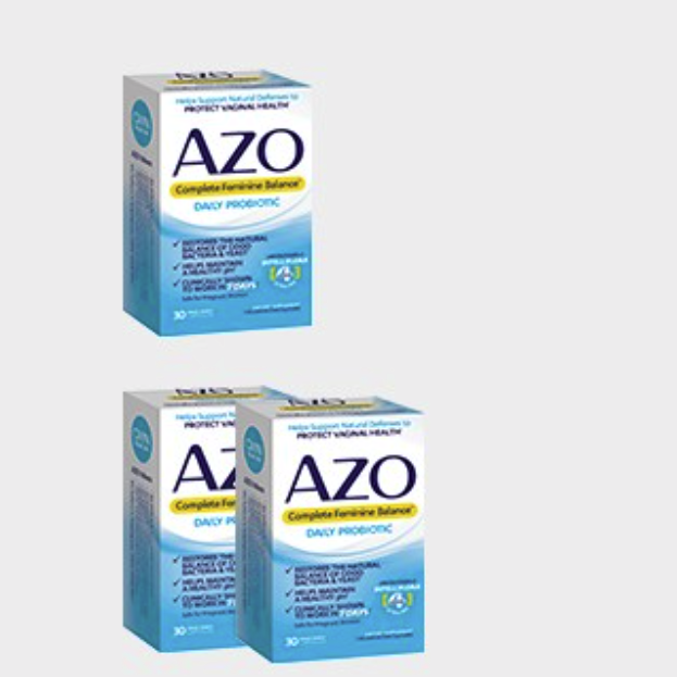 AZO 女性平衡益生菌 30粒保健產品包裝創(chuàng)意設計欣賞(圖4)
