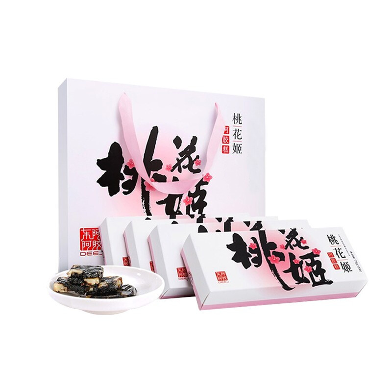DEEJ 東阿阿膠 桃花膠 阿膠糕保健產(chǎn)品包裝創(chuàng)意設(shè)計欣賞(圖2)