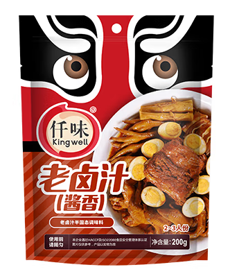 醬香老鹵汁創(chuàng)意包裝設(shè)計欣賞(圖1)