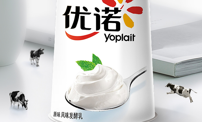 Yoplait優(yōu)諾品牌logo與食品包裝設計欣賞(圖2)