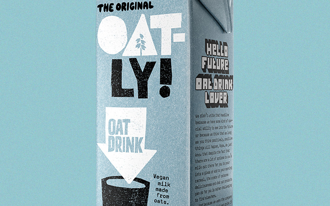 OATLY食品包裝設計欣賞(圖2)