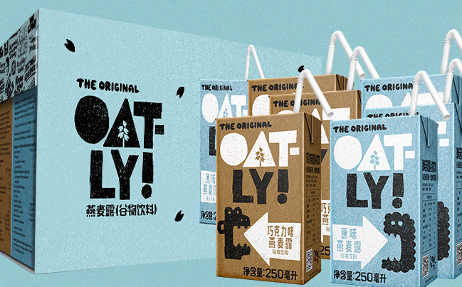 OATLY食品包裝設計欣賞(圖3)