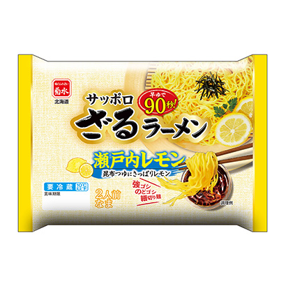 包裝設(shè)計(jì)公司推薦札幌啤酒拉面瀨戶內(nèi)檸檬菊水包裝設(shè)計(jì)欣賞(圖1)