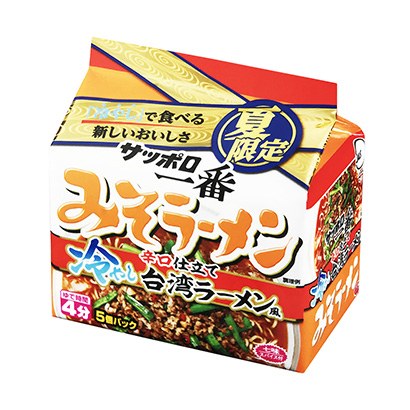 包裝設(shè)計公司推薦札幌第一味噌拉面涼面臺灣拉面風(fēng)味辣燙日本食品包裝設(shè)計欣賞(圖1)