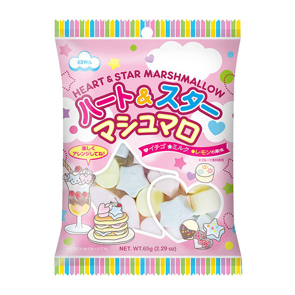 包裝設(shè)計(jì)公司推薦愛(ài)心與明星棉花糖艾娃包裝設(shè)計(jì)欣賞(圖1)