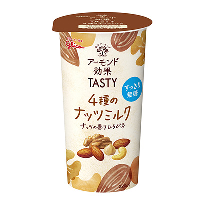 包裝設計公司推薦杏仁效果種堅果牛奶江崎格力高包裝設計欣賞(圖1)