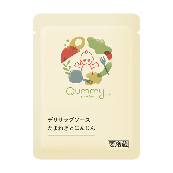 包裝設(shè)計(jì)公司推薦 Qummy外賣色拉醬洋蔥和胡蘿卜包裝設(shè)計(jì)欣賞(圖1)