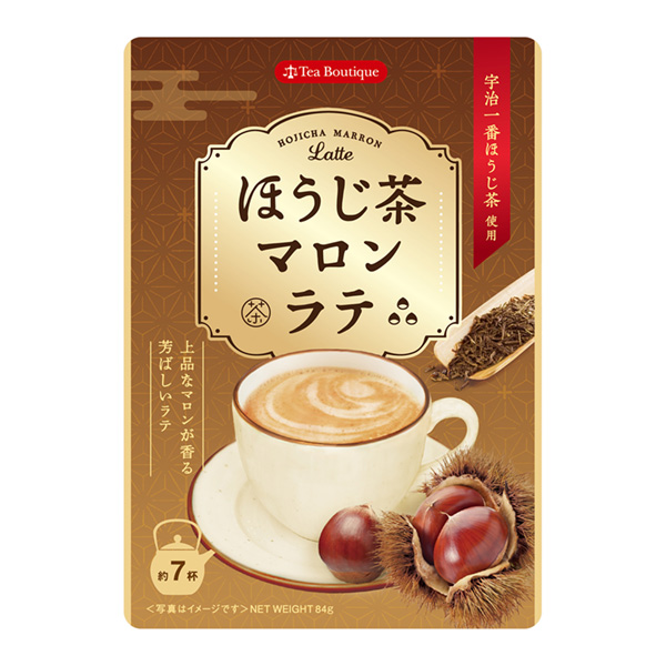 女裝店速溶搪瓷茶馬龍拿鐵綠茶中心包裝設計(圖1)