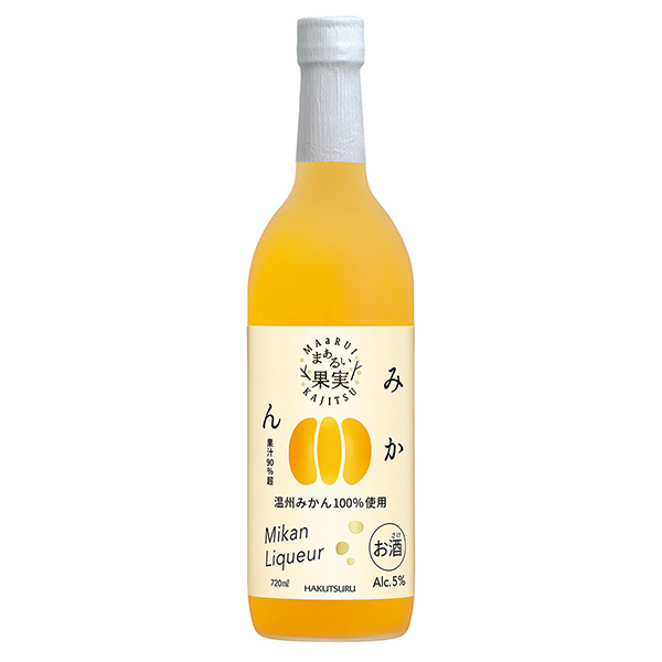 白鶴或果實橘子白鶴酒造酒類包裝設(shè)計(圖1)