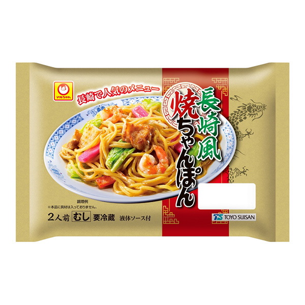 小丸長(zhǎng)崎風(fēng)燒雜燴東洋水產(chǎn)面類包裝設(shè)計(jì)(圖1)