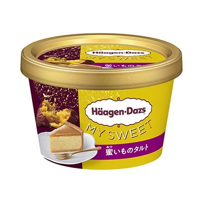 哈根達(dá)斯甜品蛋撻哈根達(dá)斯日本冰淇淋類包裝設(shè)計(jì)(圖1)
