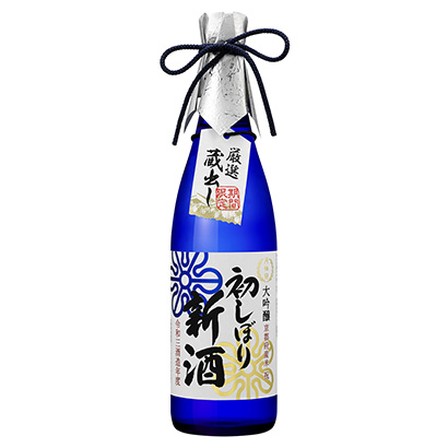 初榨新酒祝米大吟釀月桂冠酒類包裝設計(圖1)
