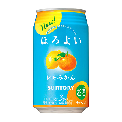 溫和的檸檬橘子三得利·斯皮里特酒類(lèi)包裝設(shè)計(jì)(圖1)
