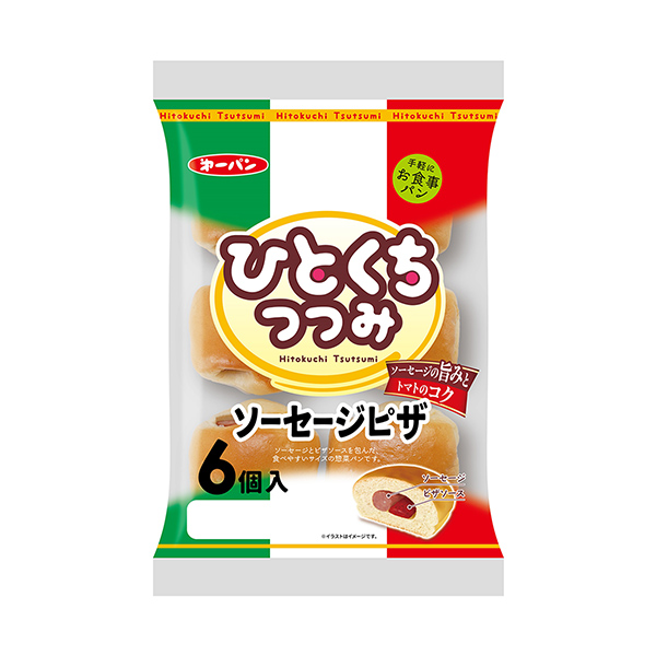 包裝設(shè)計(jì)欣賞一口蜜＜香腸披薩＞ (第一屋制面包) (圖1)