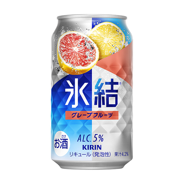 包裝設(shè)計(jì)欣賞麒麟冰結(jié)＜葡萄柚＞ (麒麟啤酒) (圖1)